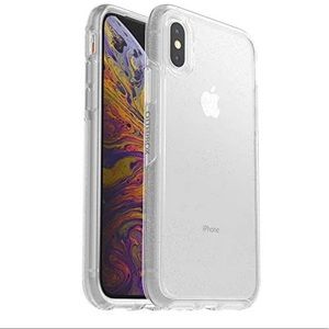 NWOT iPhone X/Xs Case Symmetry Series Clear - Stardust (Clear Glitter)